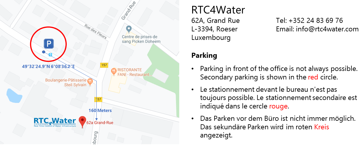 Adresse / Parking